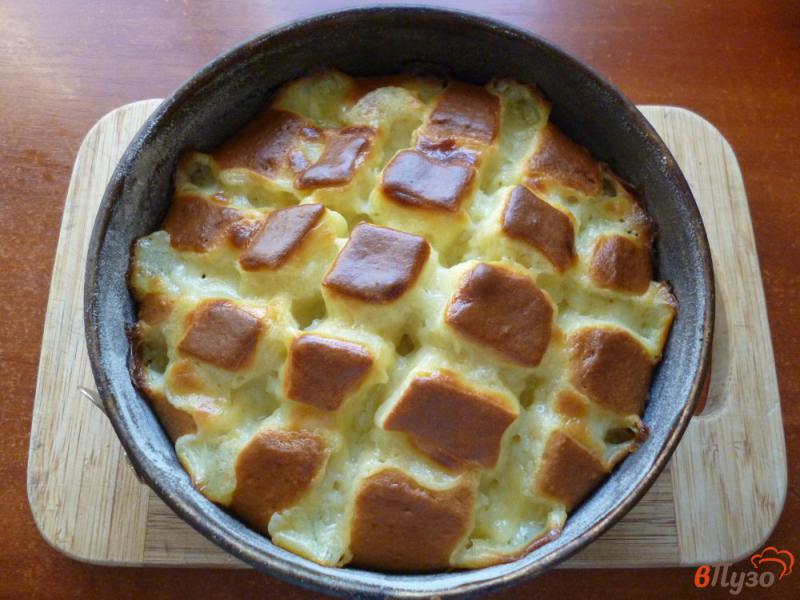 Фото приготовление рецепта: Пирог с заварным кремом шаг №6