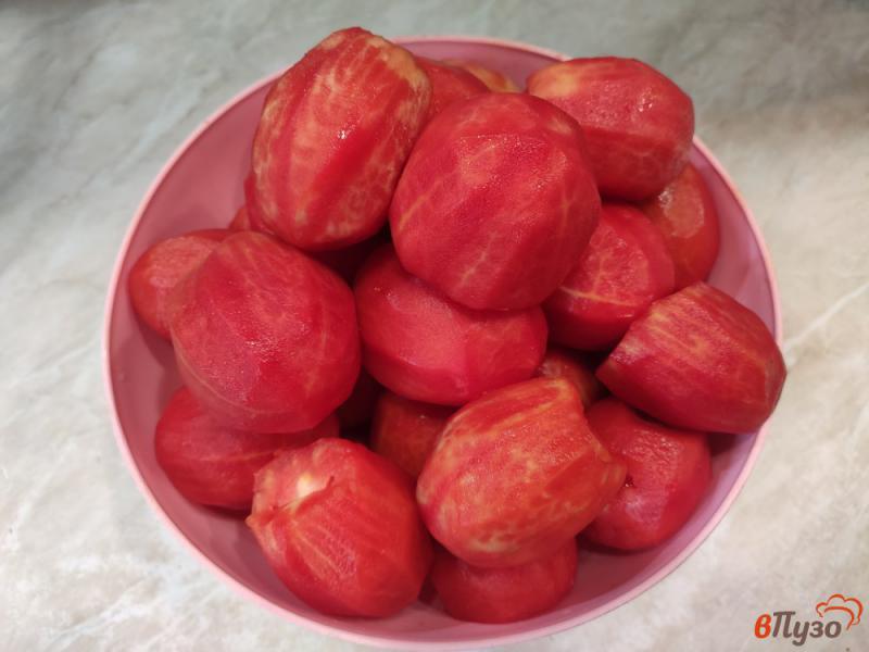 Фото приготовление рецепта: Баклажаны в томатном соусе шаг №1