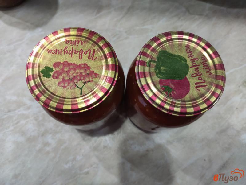 Фото приготовление рецепта: Баклажаны в томатном соусе шаг №14