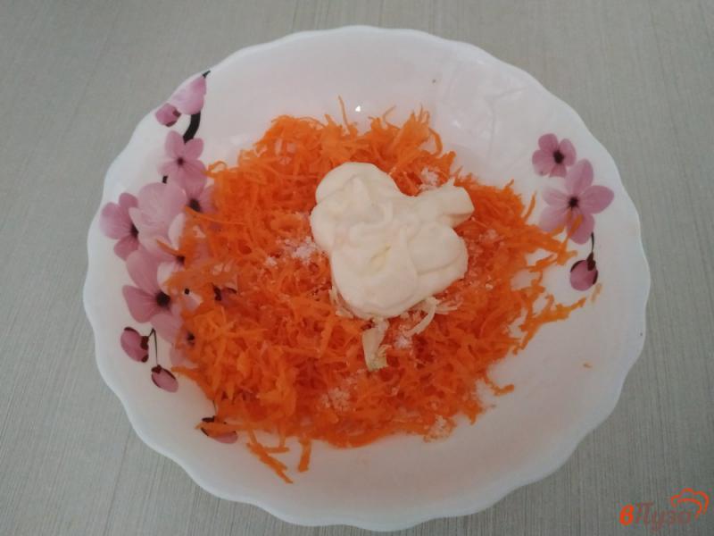 Фото приготовление рецепта: Омлет с морковью шаг №3