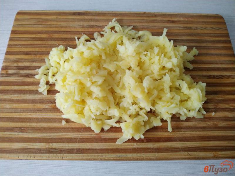 Фото приготовление рецепта: Картофельные лепешки с курицей шаг №1