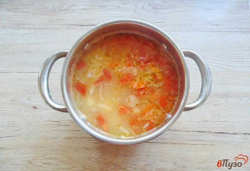 Фото приготовление рецепта: Суп с овощами и булгуром шаг №5