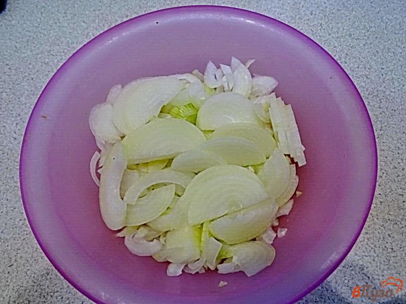 Фото приготовление рецепта: Салат из лука шаг №1