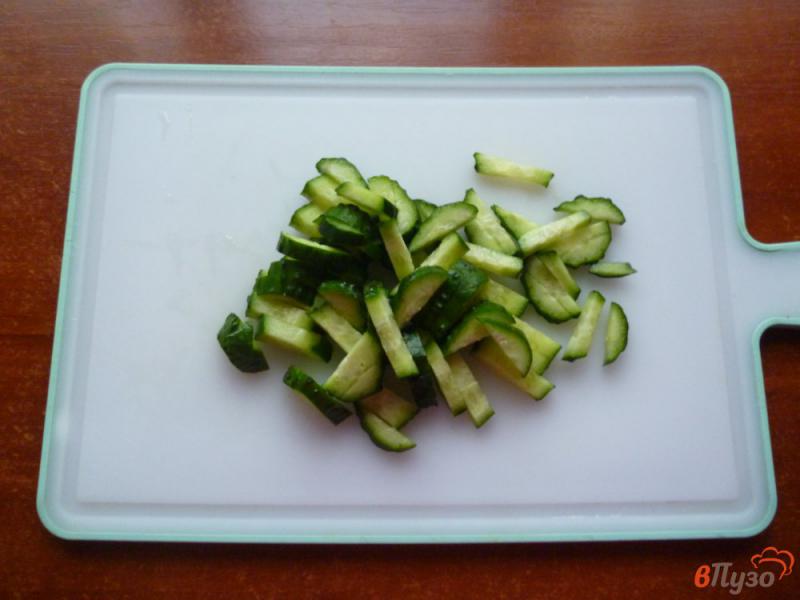 Фото приготовление рецепта: Салат из утиного филе шаг №4