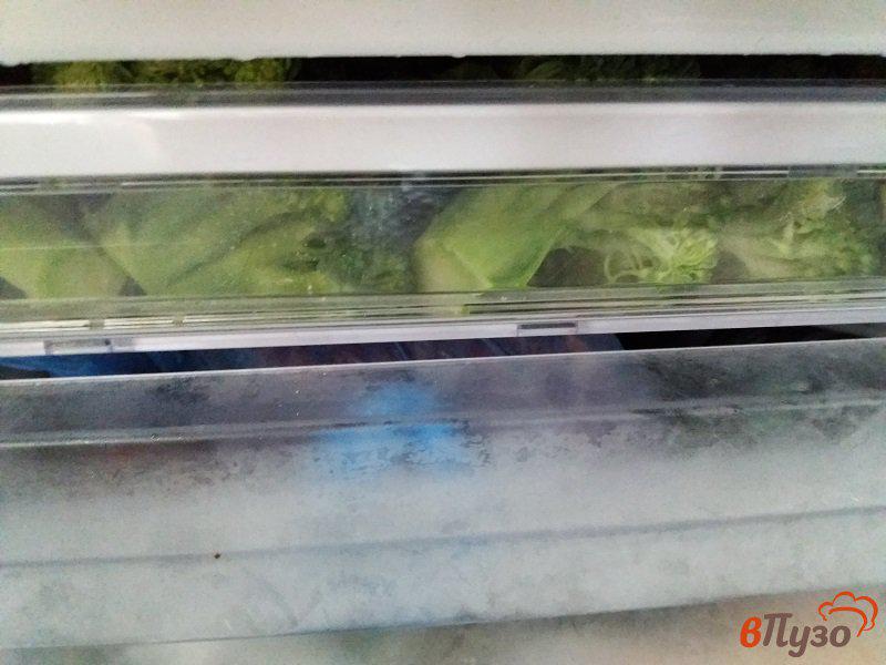 Фото приготовление рецепта: Заготовка брокколи на зиму шаг №6