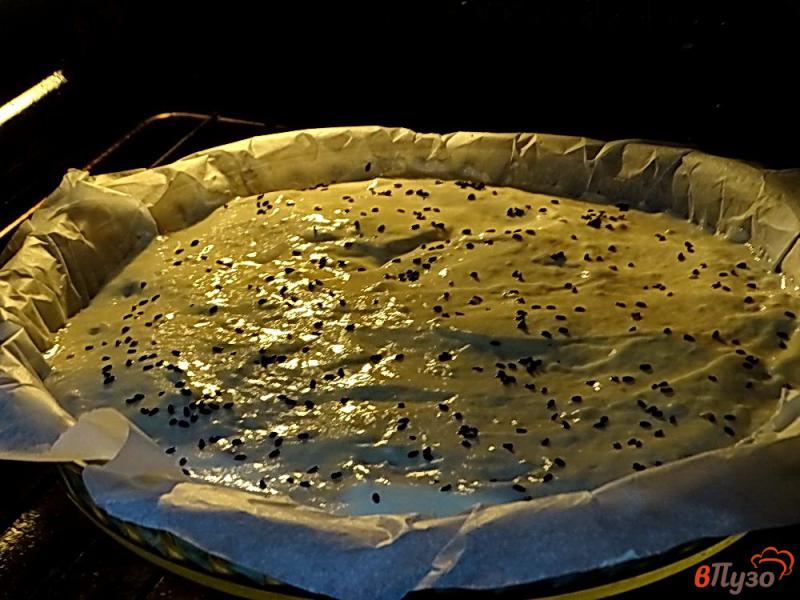 Фото приготовление рецепта: Заливной пирог с капустой шаг №7