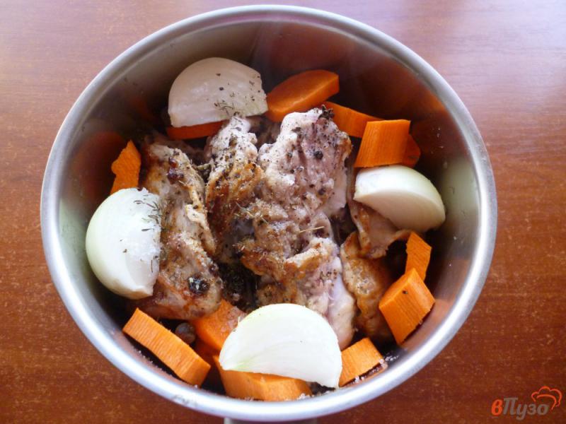 Фото приготовление рецепта: Паштет из мяса кролика шаг №4