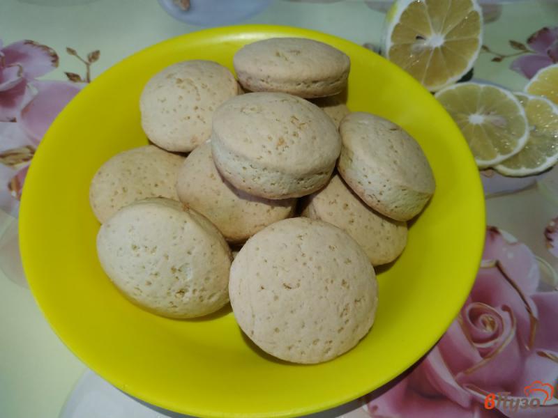 Фото приготовление рецепта: Песочное печенье с цедрой лимона шаг №10