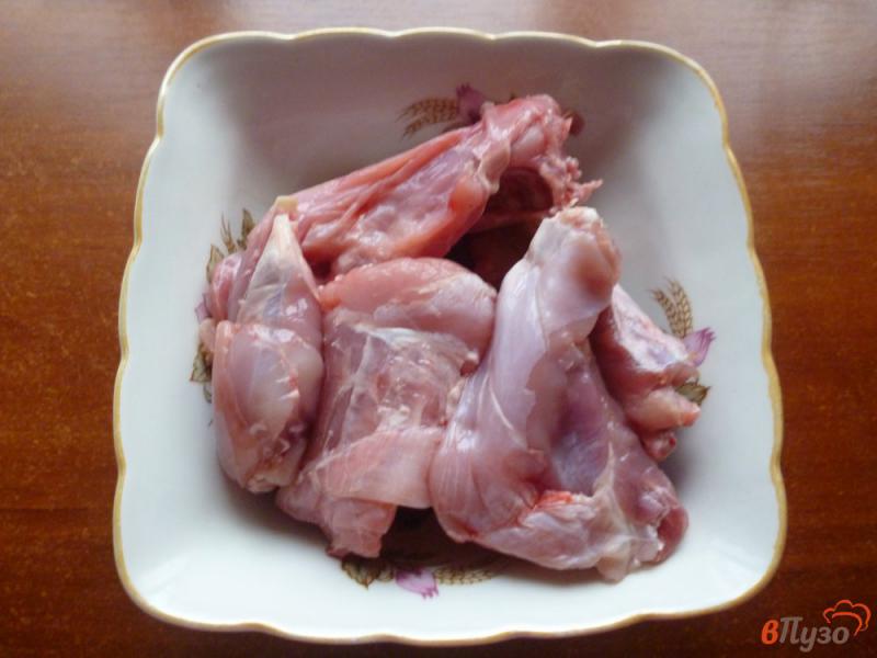 Фото приготовление рецепта: Мясо кролика запеченное в духовке шаг №1