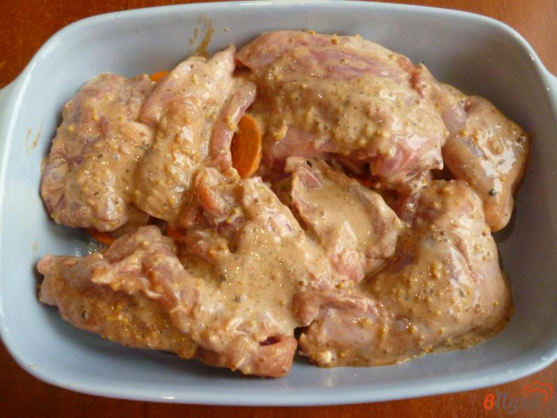 Фото приготовление рецепта: Мясо кролика запеченное в духовке шаг №5