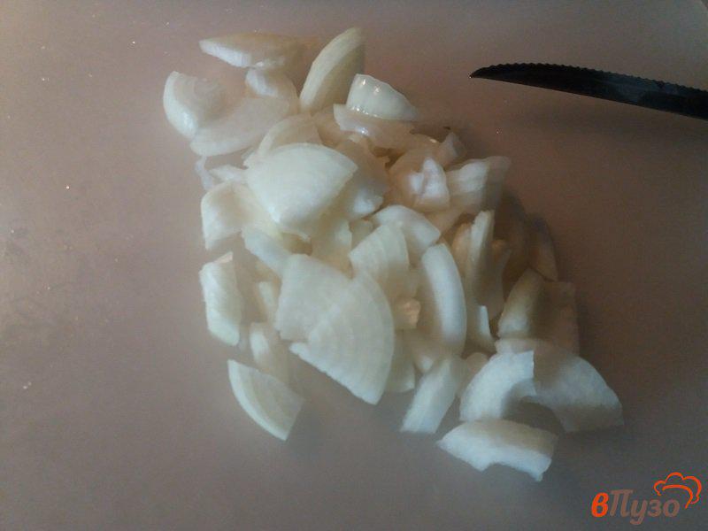 Фото приготовление рецепта: Запеченный картофель с колбасками  из баранины в мультиварке шаг №2