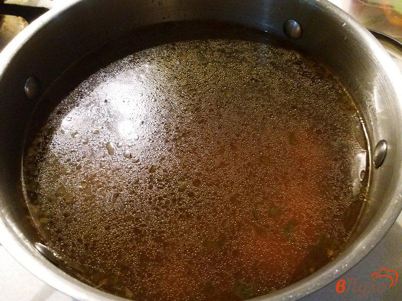 Фото приготовление рецепта: Суп из домашнего петуха шаг №5