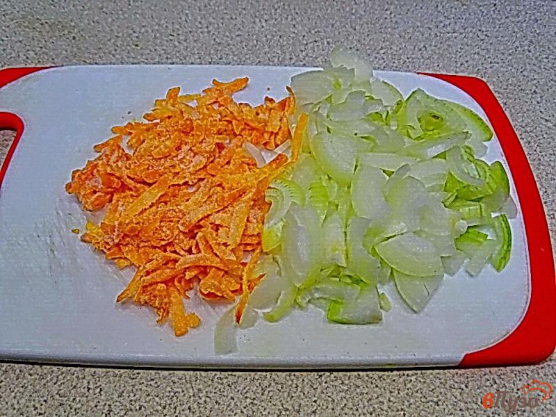 Фото приготовление рецепта: Рагу из овощей с мясом и фасолью шаг №2