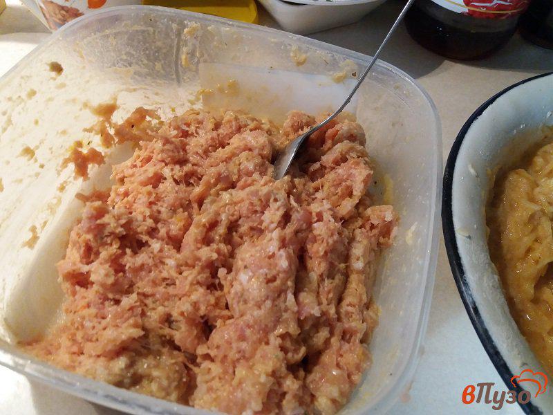 Фото приготовление рецепта: Колдуны или драники с мясом шаг №5