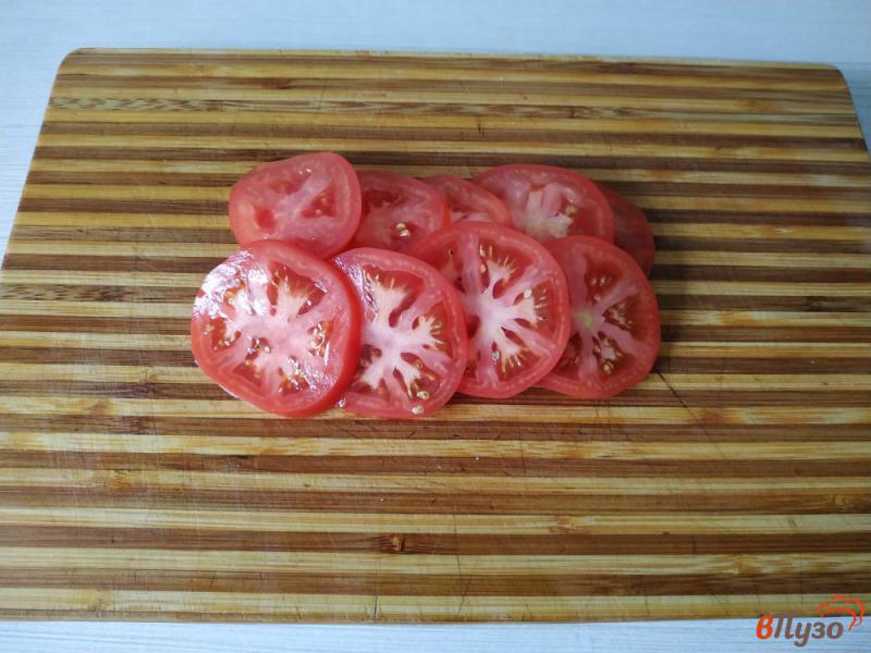 Фото приготовление рецепта: Слойки с ветчиной и помидорами шаг №2