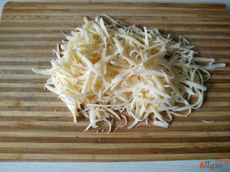 Фото приготовление рецепта: Запеканка из вермешели с салями и сыром шаг №8