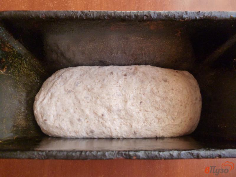 Фото приготовление рецепта: Хлеб пшеничный с отрубями шаг №5