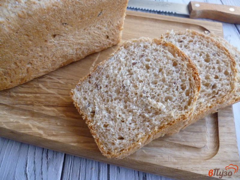Фото приготовление рецепта: Хлеб пшеничный с отрубями шаг №7
