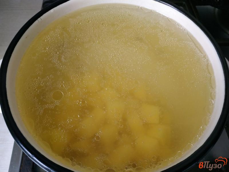 Фото приготовление рецепта: Гречневый суп на индюшином бульоне шаг №2