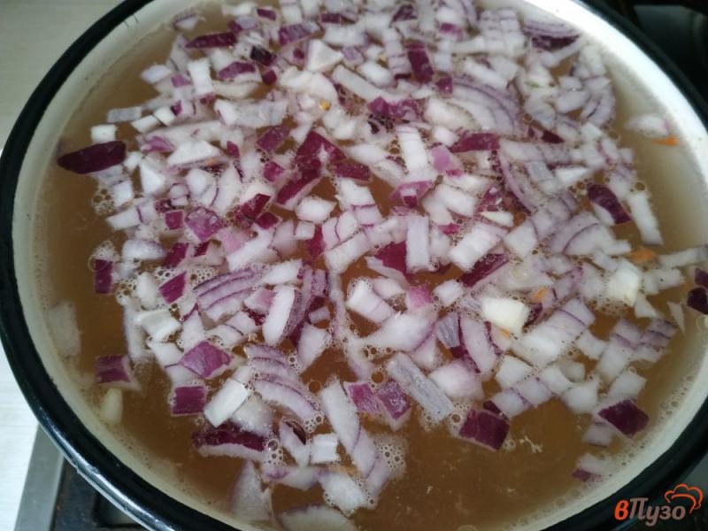 Фото приготовление рецепта: Гречневый суп на индюшином бульоне шаг №5