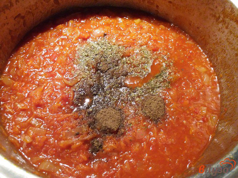 Фото приготовление рецепта: Лечо из болгарского перца с морковью и луком шаг №12