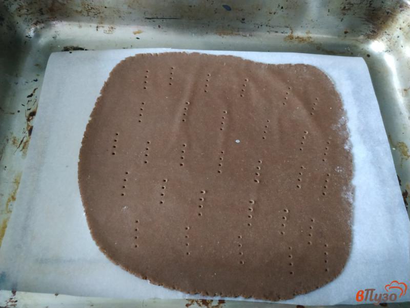 Фото приготовление рецепта: Шоколадный медовик шаг №14