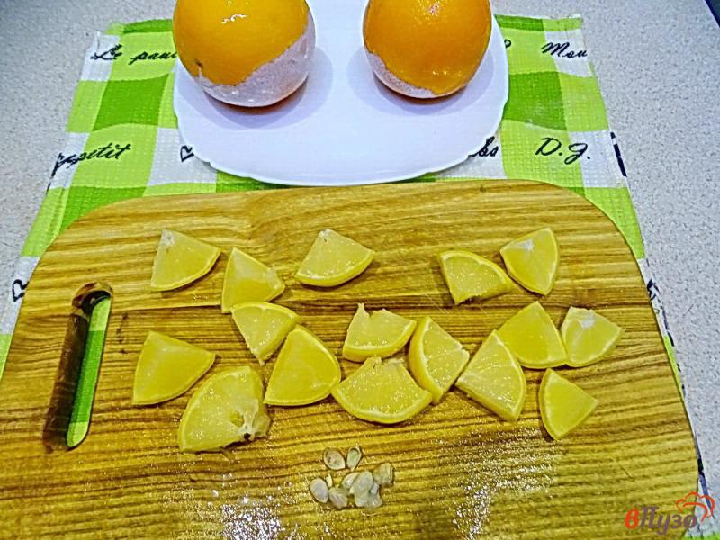 Фото приготовление рецепта: Цитрусовый лимонад шаг №3