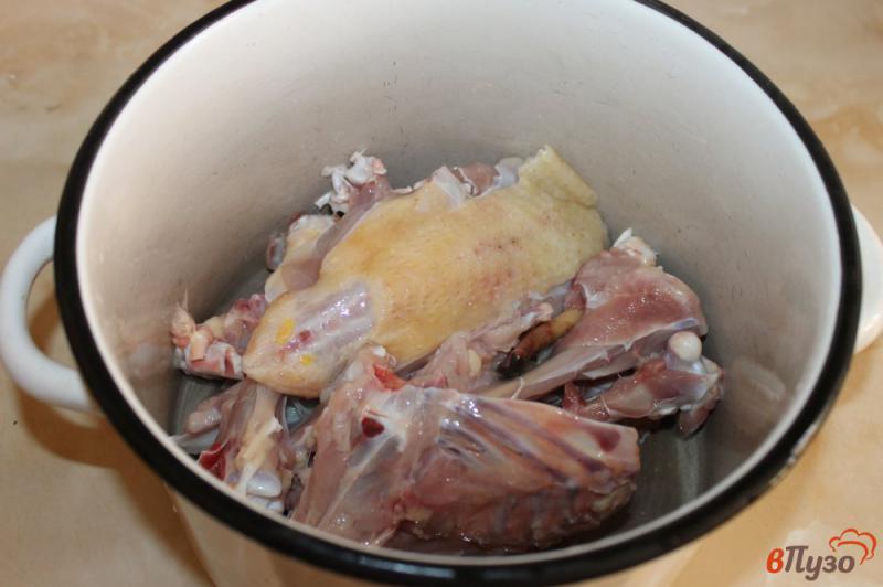 Фото приготовление рецепта: Куриный бульон в заморозку шаг №1