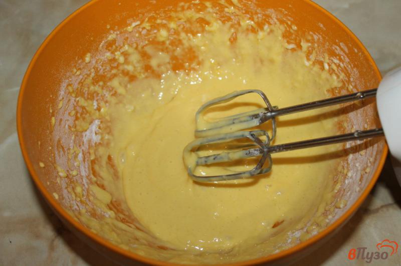 Фото приготовление рецепта: Сладкие блины с шоколадной пастой шаг №2