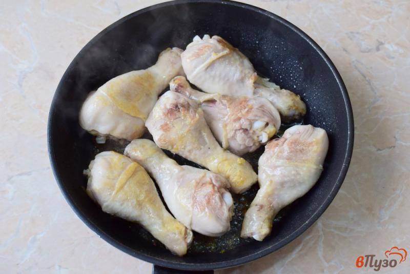 Фото приготовление рецепта: Курица с овощами и грибами в соевом соусе шаг №1