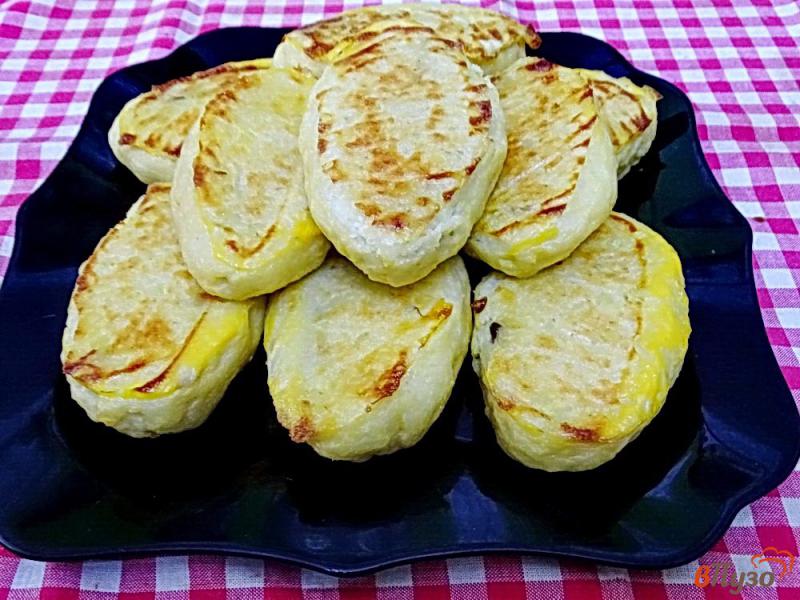 Фото приготовление рецепта: Картофельные зразы с грибами в духовке шаг №10