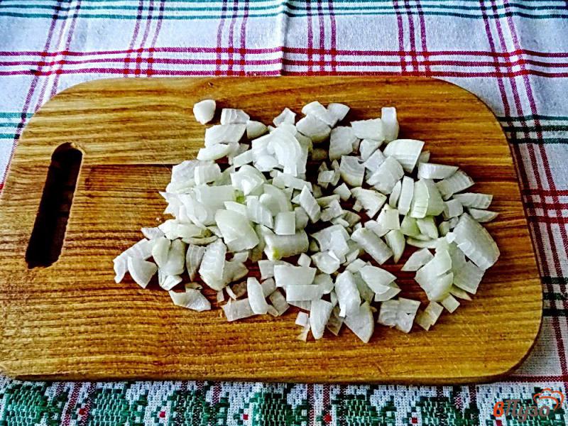 Фото приготовление рецепта: Гуляш из куриных желудков с томатом и сметаной шаг №2
