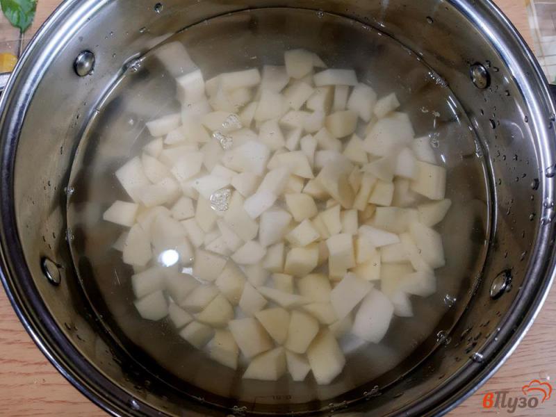 Фото приготовление рецепта: Суп  с рисом и фрикадельками шаг №2