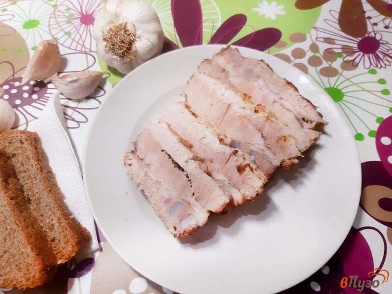 Фото приготовление рецепта: Грудинка свиная в горчичном маринаде шаг №5