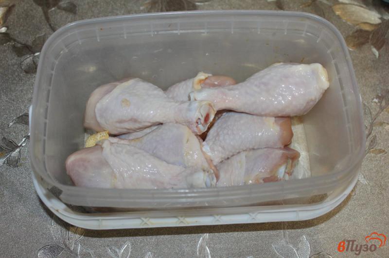Фото приготовление рецепта: Куриные ножки в лимонно - имбирном маринаде шаг №1