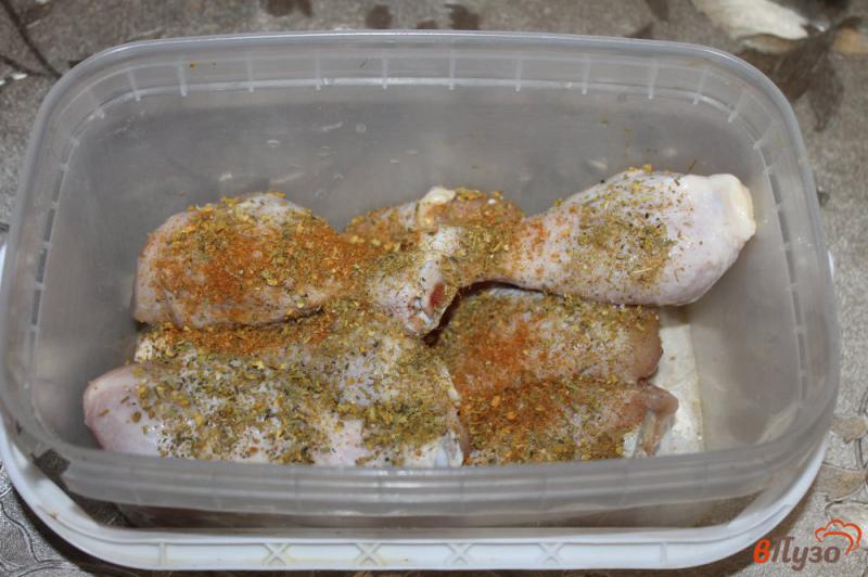 Фото приготовление рецепта: Куриные ножки в лимонно - имбирном маринаде шаг №2