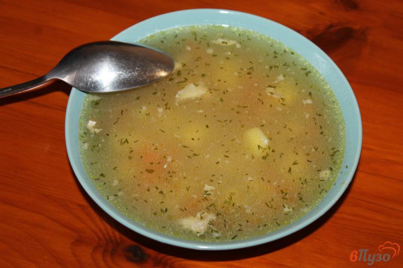 Фото приготовление рецепта: Суп из толстолобика шаг №5
