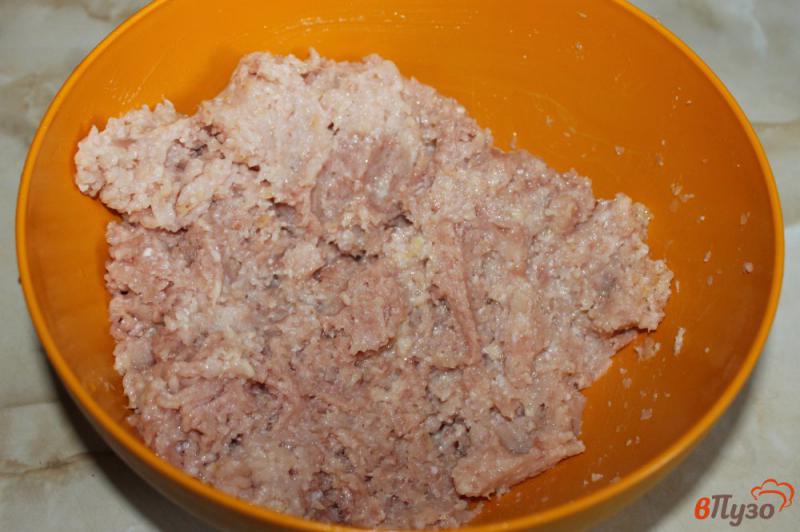 Фото приготовление рецепта: Люля - кебаб из курицы с кинзой и перцем шаг №2