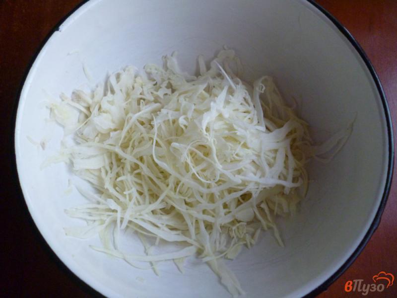 Фото приготовление рецепта: Салат из двух видов капусты шаг №1
