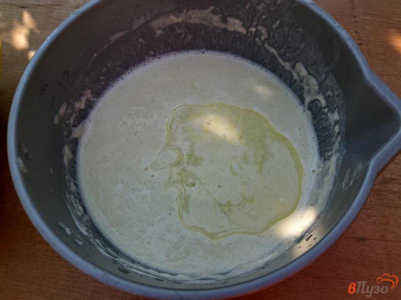 Фото приготовление рецепта: Блины кабачковые на молоке шаг №5