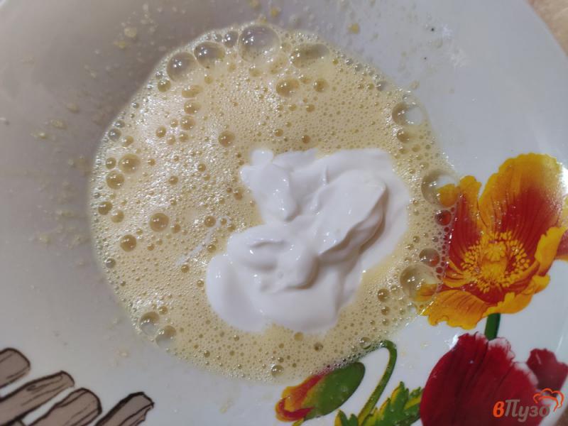 Фото приготовление рецепта: Панкейки на йогурте с рисовой мукой шаг №2