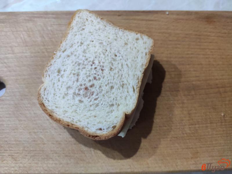 Фото приготовление рецепта: Домашние сендвичи шаг №9