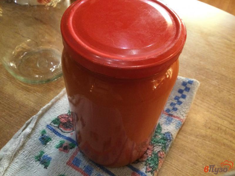 Фото приготовление рецепта: Сок из бурых томатов шаг №7