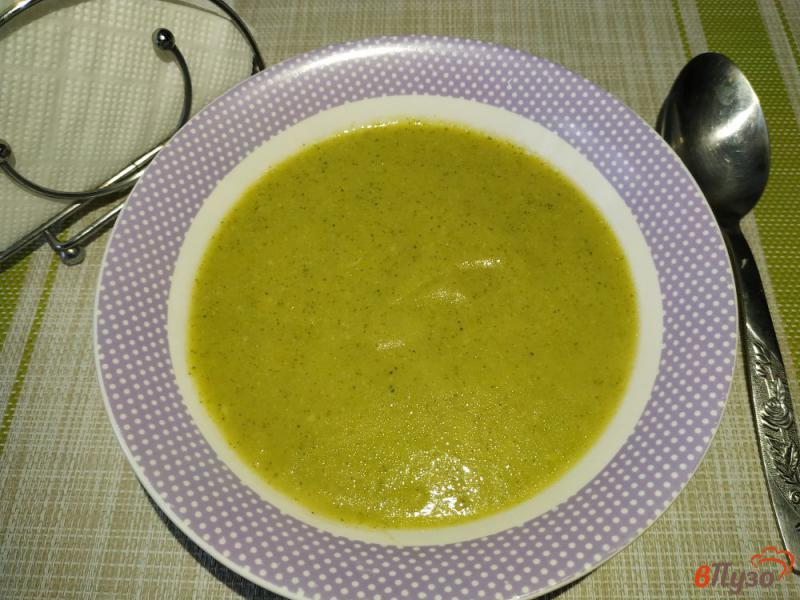Фото приготовление рецепта: Овощной суп пюре с брокколи шаг №8