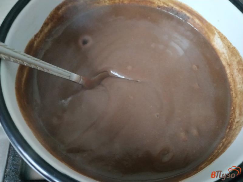 Фото приготовление рецепта: Шоколадный молочный кисель шаг №5