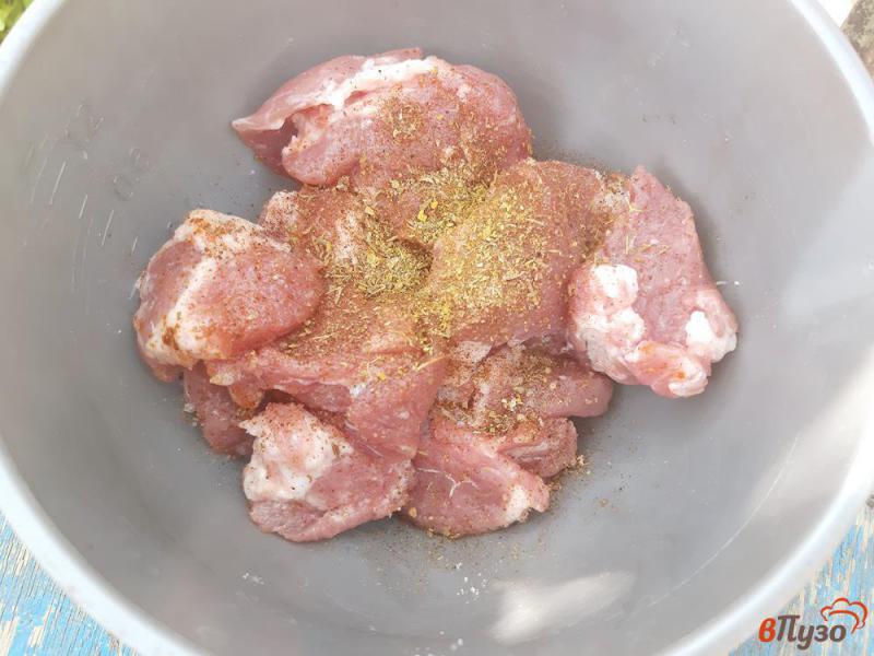 Фото приготовление рецепта: Шашлык из свиного ошейка шаг №3