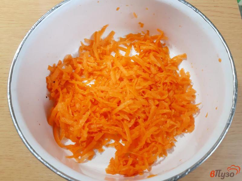 Фото приготовление рецепта: Оладьи из тыквы с морковью шаг №1