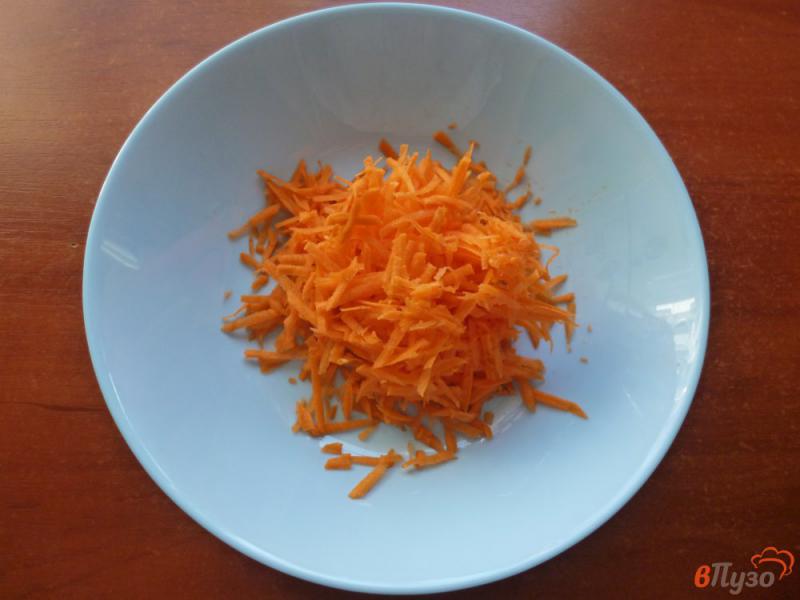 Фото приготовление рецепта: Фруктовый салат из яблока и моркови шаг №1
