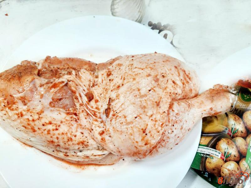 Фото приготовление рецепта: Курица в рукаве шаг №2