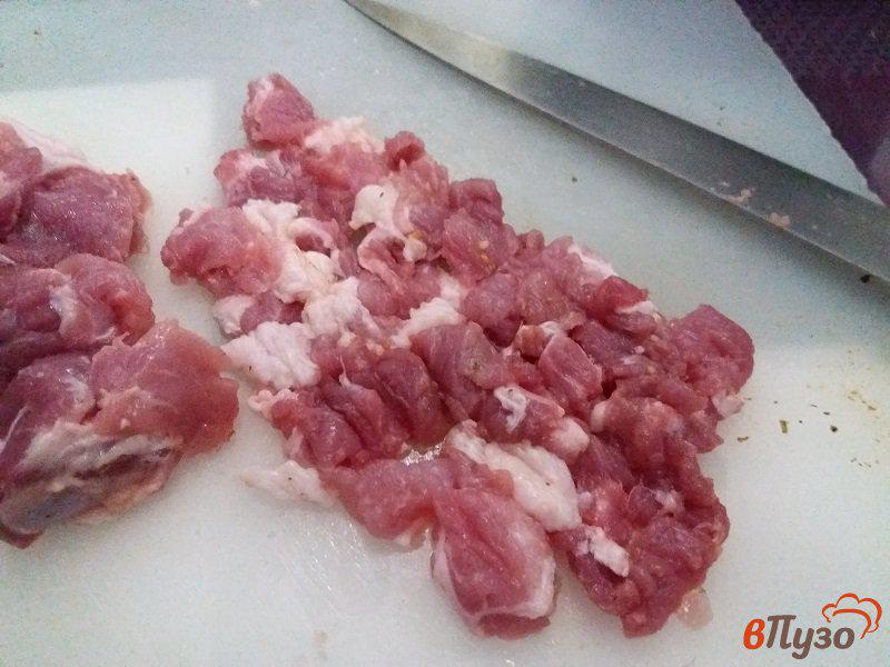 Фото приготовление рецепта: Рубленные котлеты из свинины шаг №2